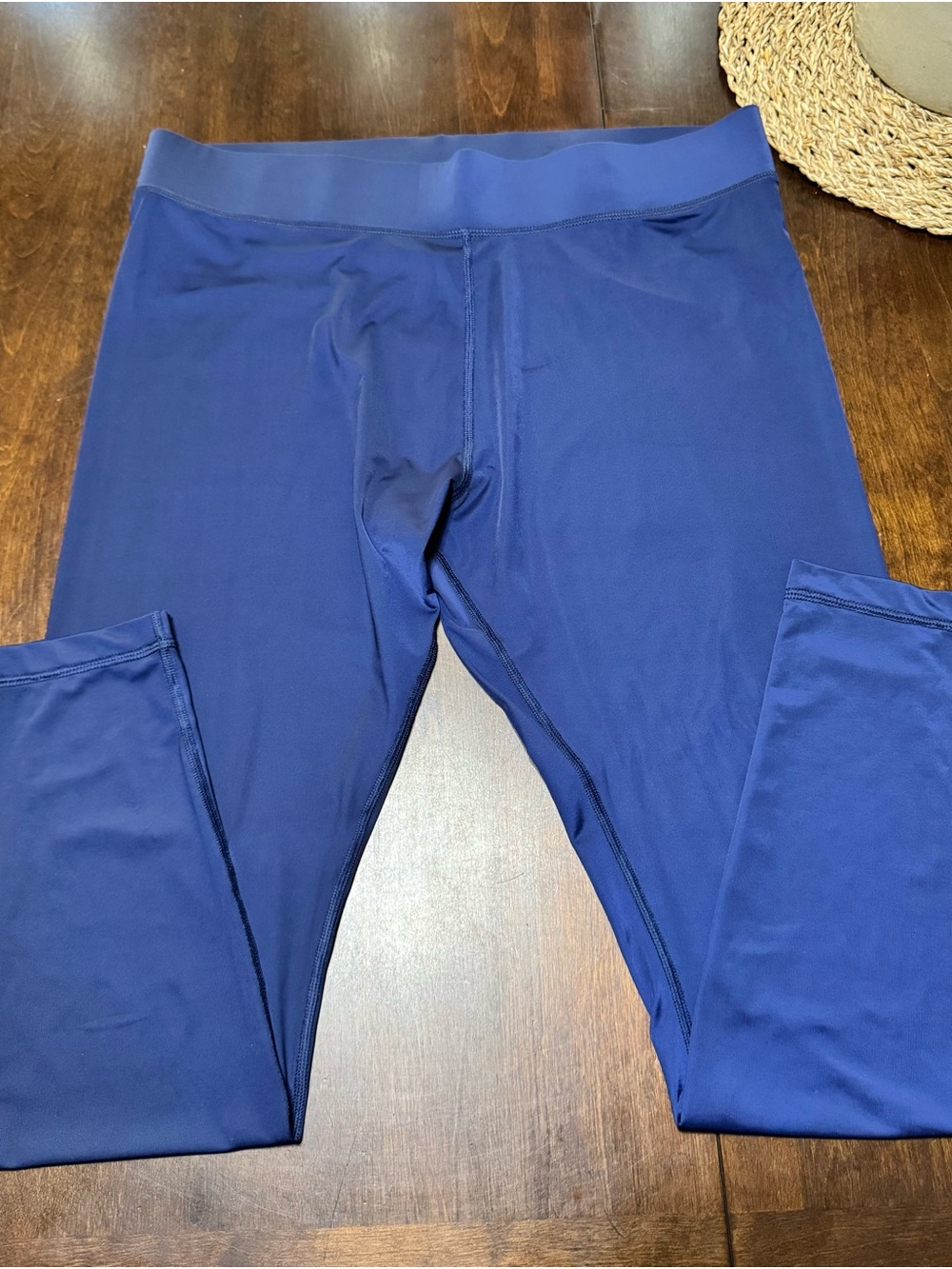 Lands’ End Active Leggings Navy Blue L 14-16